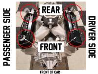 PRW - PRW Pontiac Aluminum Valve Covers- Black Anodized / 3 ¼ Tall (Set) PRW-4045517 - Image 2