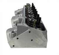 Butler Performance Edelbrock Round Port Hand Ported Aluminum Pontiac 72cc 300+CFM Cylinder Heads, (Pair) BPI-72cc-EDL-RdPort-300