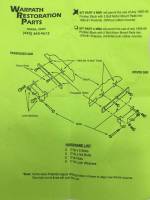 Warpath Restoration - Warpath Pontiac Engine Adapter Kit, 1965-69 Block 2- Bolt Motor Mounts to 1975-81 FB, Set WRP-MM1 - Image 2