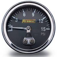 Russell Fuel Pressure Gauge, 0-15 psi RUS-650330