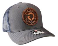 Butler Service Patch Hat, Charcoal/Navy Adjustable