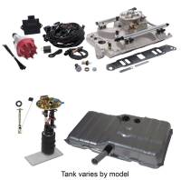 Butler Performance Complete EFI Solution Kit w/ Edelbrock ProFlo 4, EFI Ready Fuel Tank w/Complete In-Tank Fuel System