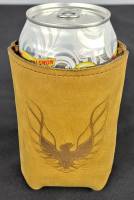 Butler Performance - Top Grain Leather Can Cooler, Insulated, Custom Laser Logo - Image 12