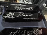 Butler Performance - Butler Performance CUSTOM LOGO CNC Engraved Late Model Pontiac/LS Aluminum Valve Covers (Set) - Image 2