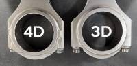 Eagle Specialty - Eagle 4D 4340 Forged H-Beam High HP/Power Adder Rod, 6.800",  ARP 2000, 2.200" BBC RJ Set/8 - Image 5