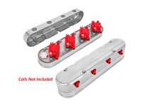 Butler Performance - Aluminum Valve Covers/Coil Covers Late Model Pontiac/LS, Polished, Choose Your Logo (Set) - Image 5