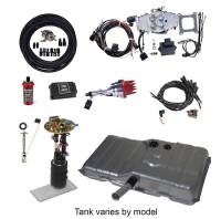 Butler Performance Complete EFI Solution w/Ignition Kit w/ Edelbrock Ez-Street, EFI Ready Fuel Tank w/Complete In-Tank Fuel System