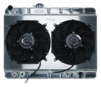 Cold Case - Cold Case 66-67 Pontiac GTO Tempest LeMansAluminum Radiator, Fits cars equipped with factory AC radiatorsupports only, (AT) CCR-GPG38A - Image 2