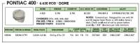 Keith Black - Keith Black Hypereutectic Pistons, Pontiac 400, Dish (-17cc), Standard Bore (Set/8) UEM-KB346-STD - Image 2
