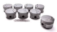 Icon Forged Pistons, Pontiac 400, Flat Top (-4.5cc), .030" Over (Set/8) UEM-IC-890-030-8