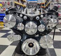 March Revolver All-Inclusive Serpentine System, Pontiac, No Power Steering, Black (MAR-13160-08)