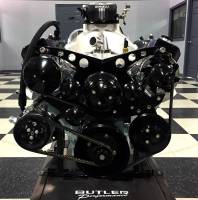 March Performance - March Revolver All-Inclusive Serpentine System, Pontiac, No Power Steering, Black (MAR-13160-08) - Image 5