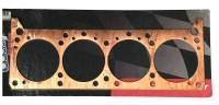 SCE Pro Copper Head Gaskets - Pontiac 4.380 X .043 Copper Head Gaskets - No Water Holes (Set)
