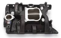 Edelbrock Performer Pontiac Intake Manifold, Black - CNC Port Matched to Out-of-Box Edelbrock Heads EDL-21563-PM-OOB