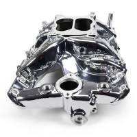 Edelbrock - Edelbrock Performer RPM Pontiac Intake Manifold, Chrome Plasma - CNC Port Matched to Out-of-Box Edelbrock Heads EDL-7156-CP-PM-OOB - Image 6