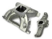 Pontiac 4150 Northwind Intake w/ Water Crossover - CNC Port Matched to Butler 340 CNC Heads BPI-NW-4150-340