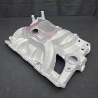 Edelbrock Performer RPM Pontiac Intake Manifold, Satin - CNC Port Matched to Butler 310/315/325 CNC Heads EDL-7156-PM-325