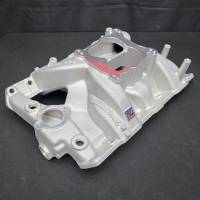 Edelbrock Performer RPM Pontiac Intake Manifold, Satin - CNC Port Matched to Your Ported Heads EDL-7156-PM-PORTED-HEAD