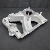 Edelbrock Victor Jr Pontiac Intake Manifold - CNC Port Matched to Butler 340 CNC Heads EDL-29569-PM-340