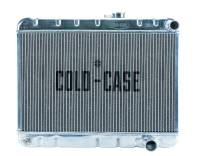 Cold Case 64-65 Pontiac GTO Tempest LeMans TRIPOWER Aluminum Performance Radiator. Fits cars equipped with factory Non AC radiators supports only, (MT) Cars. CCR-GPG19