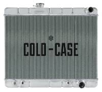 Cold Case 65-67 Pontiac Grand Prix Aluminum Radiator, Fits cars equipped with factory AC radiatorsupports only, (AT) CCR-GMP22A