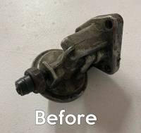 Butler Performance - Pontiac Stock Reconditioned Stock 90 Degree Oil Filter Housing  BPI-1019OF - Image 2
