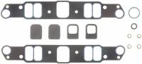 Felpro Pontiac Standard Intake Gasket / Includes Heat X-Over Block Off Plates  (Set) FPR-1233