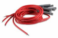 MSD Red 8.5mm Super Conductor Spark Plug Wire -Universal (Cut to Fit / Must Install Distributor End) Set-8 Cyl. MSD-31199
