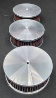 Tri-Power EFI Air Cleaner Kit, Billet, Set of 3