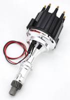 Pertronix Billet Pontiac V8 Dist. w/Ignitor III/Black Dist. Cap PPP-D7120810