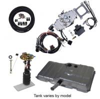 Butler Performance Complete EFI Solution Kit w/ Edelbrock Ez-Street, EFI Ready Fuel Tank w/Complete In-Tank Fuel System