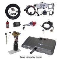 Butler Performance Complete EFI Solution w/Ignition Kit w/ Edelbrock Ez-Street, EFI Ready Fuel Tank w/Complete In-Tank Fuel System