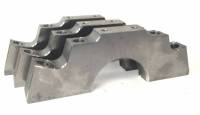 Program Engineering Pontiac 350-389-400 Center Main Caps Billet Steel Main Caps, Splayed Outer Bolts PRO-P400C4A
