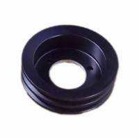 RAR Pontiac Underdriven 2 Groove ATI 3 Bolt Crankshaft Pulley 1971-81- Black Powdercoat RAR-PUC-4AB