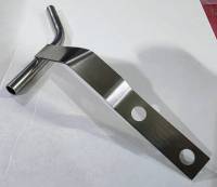 Pontiac 1966-79 Lower Stainless Dipstick Tube w/Bracket for Use with No Windage Tray