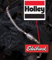 Butler Fuel Pump to Carb Inlet Kit, Edelbrock Mechanical  to Holley, Black or Endura, Inlet BPI-1012FUEL