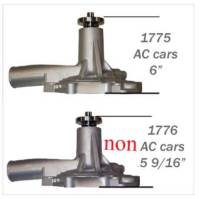 Flowkooler - Flowkooler Olds 403 Hi-Volume Aluminum Water Pump w/ Billet Aluminum Impeller, NON AC - Image 4