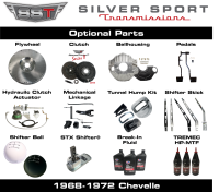 SST - 68-72 GTO/LeMans, A-Body, SST Tremec Perfect-Fit 5 Speed TKX Transmission Kit, Manual to TKX - Image 2