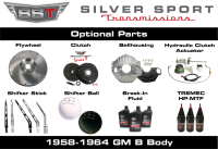 SST - 58-64 B-Body, SST Tremec Perfect-Fit 5 Speed TKX Transmission Kit, Manual to TKX - Image 2