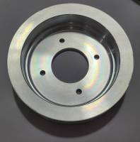 Ram Air Restorations - Pontiac 2-Groove 1968-70 Crank Pulley- Billet Finish - Image 2