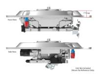 Holley - Sniper EFI Air Cleaner 1" Drop Base Plate- Chrome, Add your element and lid - Image 4