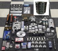 Aluminum IAII Builder Kit by Butler, 600-700hp Pump Gas 505-535 cu.in. w/ IAII Block, Ready to Assemble