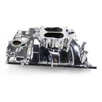 Edelbrock - Edelbrock Performer RPM Pontiac Intake Manifold, Chrome Plasma - CNC Port Matched to Out-of-Box Edelbrock Heads EDL-7156-CP-PM-OOB - Image 4