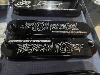 Butler Performance CUSTOM LOGO CNC Engraved Late Model Pontiac/LS Aluminum Valve Covers (Set)