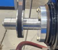Butler Performance - Billet Pontiac 4-Bolt Crank Drive Mandrel Kit, w/ Cut to Fit Spacers - Image 2