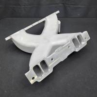 Kauffman Racing Equipment - Pontiac 4150 Northwind Intake w/ Water Crossover - CNC Port Matched to Your Ported Heads BPI-NW-4150-PM-PORTED-HEAD - Image 4