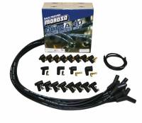 Moroso Ultra 40 Universal Wire Set, Black Wire, 135 Deg. Boots