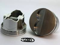 Butler Performance - Butler Quick Ship -8cc Flat Top Forged Piston and Ring Kit, 4.250" Str., 3.905 Bore, Set/8 - Image 2