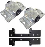 Butler 75-81 F-body (Firebird/TA) Engine Mount/Adaptor Kit for 1961-1979 326-455, Includes Billet Poly Frame Mount, Set/2 BPI-F10774-2387BP