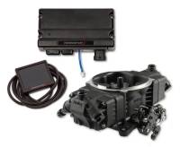 Holley - Holley 650 Terminator X Stealth EFI System, Black - Image 1